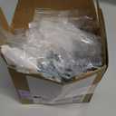 Homdiy 20 Pack Solid Heavy Duty Zinc Alloy Cabinet Handles, Brushed Gold Cabinet Pulls, 3 Inch Hole Center Arch Drawer Pulls Modern Hardware for Kitchen Bathroom Cupboard