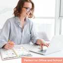 2 x 2026 Planner, Weekly and Monthly Calendar Planner, January 2026 - December 2026, Hardcover 2026 Calendar Book with Tabs For Women & Men, Inner Pocket, Spiral Bound, Perfect for Office Home School Supplies - A5 (6.3" x 8.5"), Coral