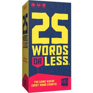25 Words or Less Board Game, Figure Out the Secret Words Before Time Runs Out, 300 Cards, Timer & Countdown Board Included, Fast-Paced Party Game for Families & Adults,Fun for Game Nights & Gatherings