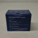 Suction Cup Hooks for Shower,Heavy Duty Shower Towel Suction Hooks,No Drill Wall Mounted Towel Hooks for Bathrooms Wall,Kitchen,Glass,Mirror,Tile to Hang Towels,Robes,Coat-Silver(2 Pack)