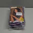 Pack of 2, CISINPO 24 Inch Dark Purple Braiding Hair, 3 Packs Pre Stretched Synthetic Extensions Smooth Yaki Braiding Hair for Long Twists and Box Braids (3 Packs, 210g)