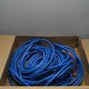 POHIR 150ft Pressure Washer Hose 3/8" 4800 PSI, Kink Resistant Industrial Grade Hose with Quick Connect Ends and Adapters for Hot & Cold Water up to 248F, Steel Wire Braided Hose for Power Washing