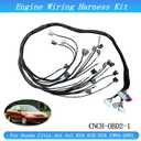 Engine Wiring Harness, Compatible with Honda Civic Integra B16 B18 D16 Series Engines, OBD2 Replacement Harness Part CNCH-OBD2-1