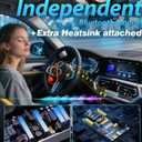 Double Din Car Stereo with Wireless Apple CarPlay & Android Auto 7" IPS Screen, Car Play Radio Audio, 240W, Bluetooth, AHD Backup Camera, USB-C Fast Charging, 16-Band EQ, SWC, MirrorLink