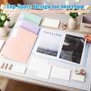 4 Pack Art Portfolios 9"x12", 60 Pockets Large Portfolio Folder Display 120 Pages, Pocket Binder with Plastic Sleeves, Diamond Painting Storage Book, Art Presentation Folder, Portfolio Binder, 12.2 x 9.06 x 1.57 inches