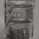 Shower Mirror for Shaving Fogless with Multifunctional Storage for Razor and Shaving Foam Canister, Adhesive or Screw Optional Installation,Adjustable Angle, Black