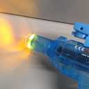 Electric Water Gun 2 Pack,Rechargeable,Automatic SMG Squirt Watergun,Outdoor Toy,Summer Battle Game Childs Gift,Long Range,Super Powerful LED Blaster Electric Water Guns for Adults Kids