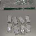 oneisall 8 Replacement Filters 4 Months Set for Cat Water Fountain PW13 PW14, Replacement Filters and Sponges for Ultra Quiet Pet Water Fountain, White 8 Count (Pack of 1)