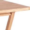 Amazon Basics Classic Foldable TV Dinner Tray Table with Storage Rack, 14.6 L x 19 W x 26 H inch, Natutral, 4-Pack