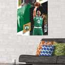 Trends International NBA Boston Celtics - Jayson Tatum 19 Wall Poster, 22.375" x 34", Premium Unframed Version