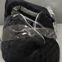 JOEJOY Dog Car Seat for Medium/Large Dogs - Reversible Dual-Sided Travel Dog Car Bed with Memory Foam, Washable Pet Booster Seat for Dogs up to 55 lbs or 2 Small Dogs, 2 Safety Leashes, Grey