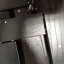 Tribesigns Black Large Home Bar Unit, 2-Tier Mini Bar Table Height Pub Table with Footrest, 63-Inch Modern Coffee Bar Cabinet for Home Kitchen, Bistro, Dining Room, Living Room