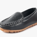 Boys Girls Loafers Dress Flats Slip-On Oxford Casual Moccasins School Walking Boat Shoes(Toddler/Little Kid/Big Kid) Size 28