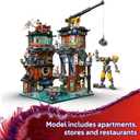LEGO NINJAGO City Workshops Building Toy - Ninja Set for Boys & Girls, Ages 14+ - Gift for Teens - Includes 10 Minifigures and a Mech - for Play and Display - 71837