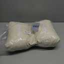 Pipsqueak Microfiber Pillow - Small, Mini, Tiny - 11 x 7 in - Perfect for Travel, Cars, Airplanes, Camping, Dogs, Toddlers, Kids, Lumbar, Knees and Neck - Ages 2 Yrs and Up (White)