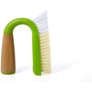 Full Circle Grunge Buster Grout & Tile Scrub Brush, Green