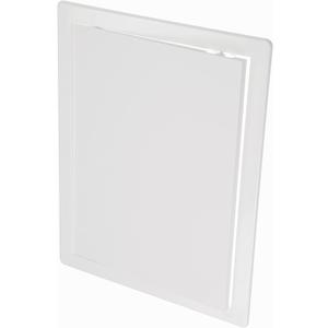 Vent Systems White ABS Plastic Access Panel 10 x 13 Inch (Cut-Out) - Access Door for Drywall, Wall, Ceiling - Electrical, Plumbing Service Wall Hole Cover - Inspection Door - 11 x 13.7 Inch (Outer)