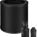 6 Inch Replacement Air Carbon Filter, 38mm Smellines Control Filtration with Australia Virgin Charcoal for Grow Tent, Inline Duct Fan, Hydroponics, Odor Scrubber, Greenhouse, Breeding Farm