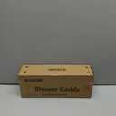 YASONIC Shower Caddy Hanging, Never Rust Shower Organizer Hanging, Aluminum Shower Racks for Inside Shower with Hooks for Razor, Bathroom Organizers and Storage with Soap Holder, Bright Silver 