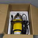 CrestWave Water Transfer Pump 1.6HP 1800GPH 110V Electric Portable Shallow Well Jet Pump Sprinkler Pump Irrigation Pump for Lawn Garden Irrigation Drainage with Iron Stand Handle Adapters