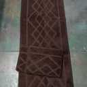 BEQHAUSE Kitchen Rugs Sets of 2 Non Slip Washable Kitchen Mats for Floor Absorbent Soft Kitchen Runner Rugs for Floor,Sink,Hallway,Laundry,20x30+20x48 Brown