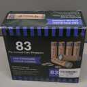 L LIKED 83 PCS Preformed Coin Wrappers Rolls-Nickels