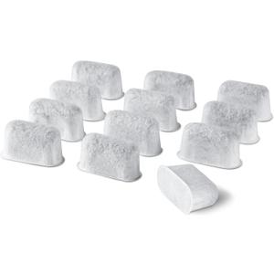 12-Pack Replacement Charcoal Water Filters for Use with Cuisinart coffee machines