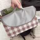 PUPOPIK Extra Large 80x80inch Outdoor Picnic Blanket, XL Foldable Waterproof Sand Beach Mat for Beach Camping Hiking Travel Family Concerts Portable Beach Blankets(Light Brown)