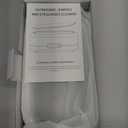 Ultrasonic Jewelry Cleaner, 48KHz Ultrasonic Cleaner Machine for Jewelry, Eyeglasses, Rings, Watch Strap, Dentures-Dual Cleaning Modes, 304 Stainless Steel Tank (White)