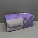 C CUSHION LAB Deep Sleep Pillow, Patented Ergonomic Contour Design for Side & Back Sleepers, Orthopedic Cervical Shape Gently Cradles Head & Provides Neck Support & Shoulder Pain Relief - Calm Grey