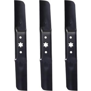 942-05056A Lawn Mower Blades Set for Cub-Cadet ZT1 54" Deck Compatible with Cub Cadet RZT-L54 XT1 XT2 MTD Craftsman Troy-Bilt, Replaces 742-05056, 742-05056A, 942-05056, Medium Lift (3 Packs)