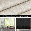 LazBlinds No Tools No Drill Cordless Roman Shades for Windows, Blackout Thermal Insulated UV Blocking Window Blinds, Room Darkening Fabric Blinds for Indoor Windows, 31'' W x 64'' H, Beige