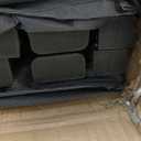 Slendor XXL Camping Cot, Oversized Camping Bed, 79" L x 32" W x 19" H Sleeping Cot with Mattress, Carry Bag, Camp Cot Bed for Travel, Guest, Support 900lbs, Blue Cot+ Blue Pad