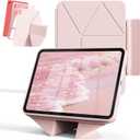 Dynamic Folio Case for iPad Air 11'' & Air 5th/4th Gen, Pink