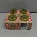Bormioli Quattro STAGIONI-1L 365160-CBC Set of 4 Airtight Jars Transparent