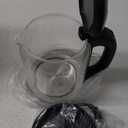 Chefman 1.7 Liter Electric Glass Tea Kettle, Fast Hot Water Boiler, One Touch Operation, Boils 7 Cups, Swivel Base & Cordless Pouring, Auto Shut-Off