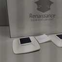 Davinci Lighting Renaissance Solar Outdoor Post Cap Lights - Includes Bases for 4x4 5x5 6x6 Posts - Bright LED Light - Pearl White (12 Pack)