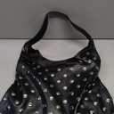 Studded Hobo Bags for Women, Soft Vegan Leather Rivet Slouchy Tote Purse, Punk Studded Deco Shoulder Handbag (Studded Pitch Black)