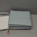 Mueller UltraTemp 6 PC Queen Sheet Set - Ultra-Soft Luxury Series, Cooling & Breathable Hotel Luxury Bed Sheets, Deep Pocket Wrinkle-Free Oeko-TEX, Light Teal