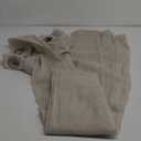 NICETOWN Semi Sheer Linen Curtains Extra Wide for French Door, Grommet Privacy with Light Filtering Vertical Window Curtains for Living Room/Bedroom, Natural, W62 x L84, 1PCs