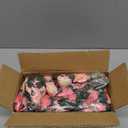 Miracliy 5Pcs 41FT Pink Flower Garland Artificial Rose Arch Vines Fake Spring Floral Garland for Flower Wall Backdrop Wedding Mothers Day Garden Tea Party Decoration