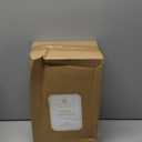 DN DECONATION Cone Christmas Tree Figurines, 2-Pack Rustic Tabletop Xmas Trees, Wood-Like Resin Natural Walnut-Finish Pine Decor for Mantel, Desk, Shelves Holiday Centerpieces (Set of 2)