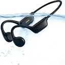 Swimming Bone Conduction Headphones, IPX8 Open Ear Headphones Bluetooth 5.4 Waterproof Earbuds with 32GB MP3 7H Playtimes, Underwater Headphones for MarathonSwimmingRunningCycling