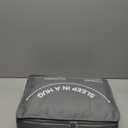 Wemore Sherpa Fleece Weighted Blanket for Adult, 15 lbs Dual Sided Cozy Fluffy Heavy Blanket, Ultra Fuzzy Throw Blanket with Soft Plush Flannel Top, 48 x 72 inches, Grey on Both Sides