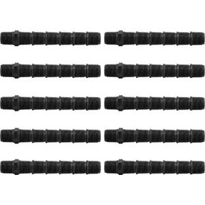 10 Pcs Cut-Off Sprinkler Rise, Sprinkler Height Extender Riser, Male Pipe Thread Riser Adapter for Outdoor Garden Courtyard Patio Lawn Irrigation Replacement Parts