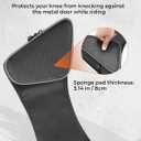 KEMIMOTO Door Bags with Knee Pads Compatible with Can Am Commander and Commander Max 2021-2024 Front Door Storage Bag Pockets Pack of 2