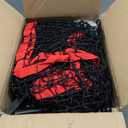 Adjustable Volleyball Rebounder Net 7x4 FT, Steel Frame & High-Tension PE Netting, Durable & Portable Volleyball Training Equipment Practice for Improving Volleying, Bumping, Spiking Skills (black)