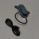 Gritin Rechargeable Book Light for Reading in Bed with 19 LED &Memory Function-Eye Caring 3 Color Temperatures,5 Brightness Levels,80 Hrs Runtime Flexible Goose Neck Clip on Light for Book Lovers (Black)