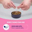 Nutramax Proviable Probiotics for Dogs and Cats, Daily Digestive Health Supplement with Multiple Strains of Bacteria, Cat and Dog Probiotics Plus Prebiotics, 80 Capsules