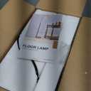 G-SAFAVA 62.5" Wood Floor Lamp for Living Room Gold with Foot Switch Arc Standing Tall Lamps for Bedroom Mid Century Modern Corner Floor Lamps for Office Nursery Industrial Reading Light Room Lamp - Amazon.com